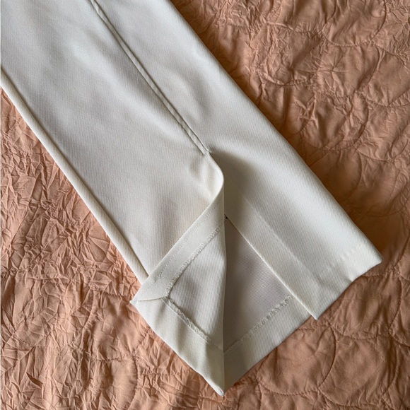 White Drawstring Pants - Picture 3 of 5